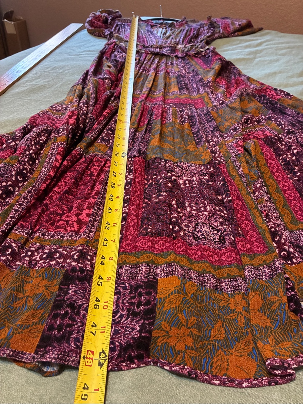 Olivaceous Medium Long Sleeve Maxi Dress - Picture 10 of 13